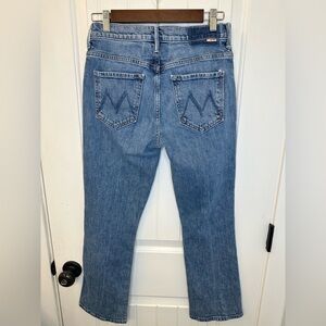 MOTHER Superior The Insider Ankle Flare Jeans | Size 27 | Bloom & Doom Wash